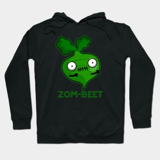 Zom-beet Cute Halloween Zombie Beet Pun Hoodie